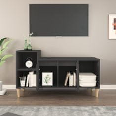 Vidaxl TV skříňka černá 100x35x55 cm kompozitní dřevo