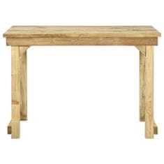 Greatstore Zahradní stůl 110 x 79 x 75 cm impregnované borové dřevo