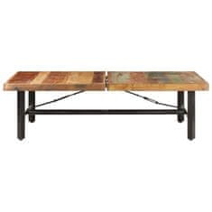 Greatstore Konferenční stolek 142 x 90 x 42 cm masivní recyklované dřevo