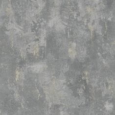 shumee DUTCH WALLCOVERINGS Tapeta vzor beton šedá TP1008