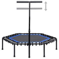 Greatstore Fitness trampolína s rukojetí 122 cm