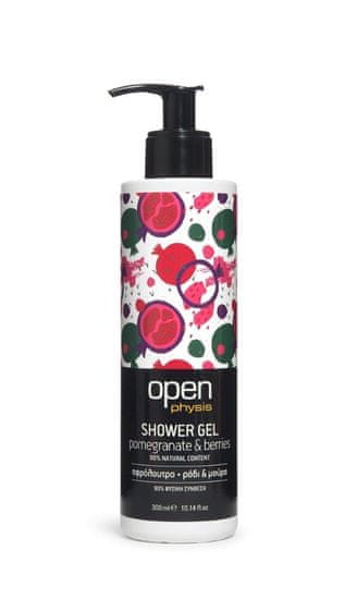 OPEN cosmetics Sprchový gel granátové jablko & lesní plody 300 ml