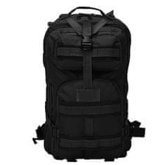 Greatstore Batoh v army stylu 50 l černý