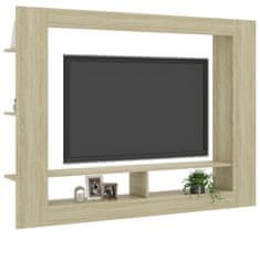 Greatstore TV stolek dub sonoma 152 x 22 x 113 cm dřevotříska