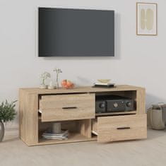 Vidaxl TV skříňka šedá sonoma 100 x 35 x 40 cm kompozitní dřevo