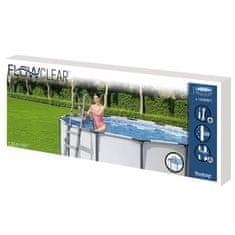 Petromila Bestway Bezpečnostní bazénové schůdky 4 stupně Flowclear 132 cm