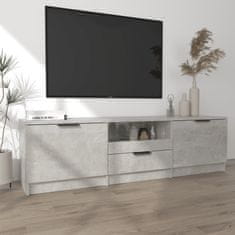 Vidaxl TV skříňka betonově šedá 140 x 35 x 40 cm kompozitní dřevo