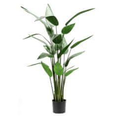 Petromila Emerald Umělá rostlina helikónie zelená 125 cm 419837