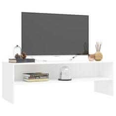 Vidaxl TV stolek bílý 120 x 40 x 40 cm dřevotříska