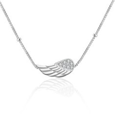 SPERKY4U Stříbrný náhrdelník andělské křídlo