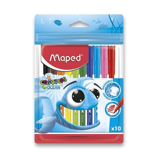 Maped Dětské fixy Color'Peps Ocean 10 barev