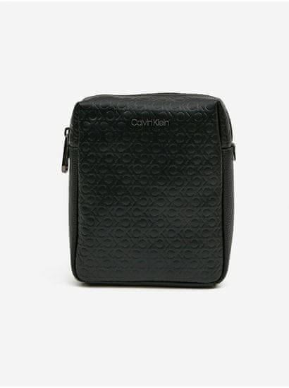 Calvin Klein Černá pánská vzorovaná taška přes rameno Calvin Klein Must Mono Block