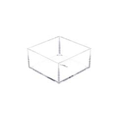 Homla Průhledný organizér FALSA 9,5x9,5x5 cm