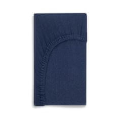 Homla Prostěradlo CLAIRE jersey navy blue 140x200 cm