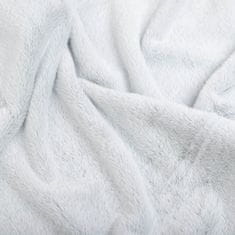 Homla NOVINKA CLUMSY deka z imitace králičí kožešiny šedá 150x200 cm
