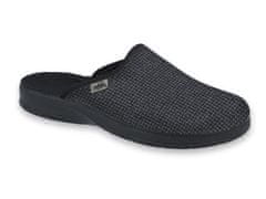 Befado pánské pantofle LEON šedo-černé 548M026 velikost 42