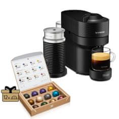 Nespresso kávovar na kapsle De'longhi Vertuo Pop černé EVN90.BAE + Aeroccino