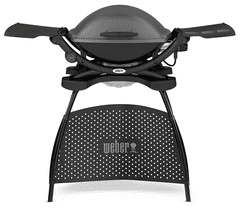 Weber Elektrický gril Weber Q 2400 Stand - tmavošedý