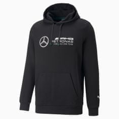 Mercedes-Benz mikina PUMA ESS Fleece černo-bílo-tyrkysová M