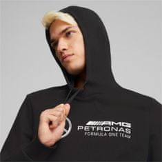 Mercedes-Benz mikina PUMA ESS Fleece černo-bílo-tyrkysová M