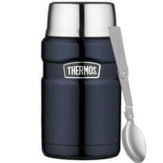 Thermos Termoska na jídlo se skládací lžičkou a hrnkem Termoska 0,71l - tmavě modrá