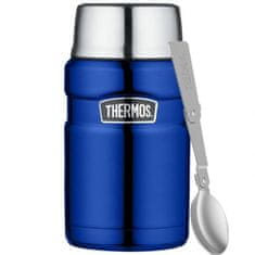 Thermos Termoska na jídlo se skládací lžičkou a termohrnkem 0,71l - modrá