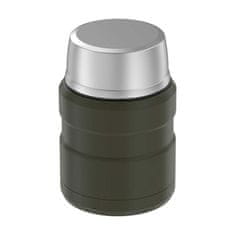 Thermos Termoska na jídlo se skládací lžičkou a termohrnkem 0,47L - Army Green