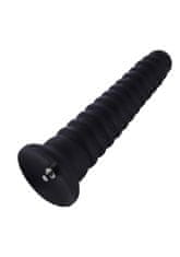 Hismith KlicLok Dildo 25 cm / dildo - Black skin tone