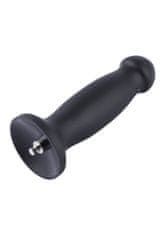 Hismith KlicLok Dildo 18 cm / dildo - Black skin tone