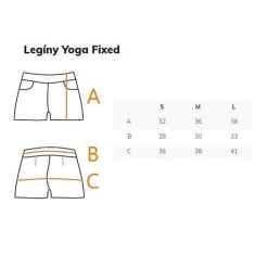 Merco Yoga Fixed krátké legíny fialová Velikost oblečení: S