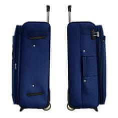 AVANCEA® Cestovní kufr GP8170 Dark blue 2W modrý L 75x48x32 cm