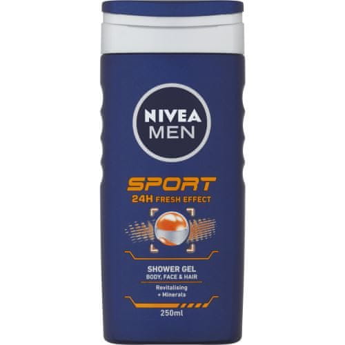 BEIERSDORF NIVEA men sprchový gel 250ml SPORT