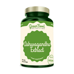 GreenFood Nutrition Ashwagandha Extract 90 kapslí