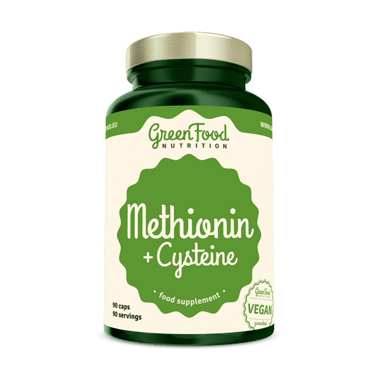 GreenFood Nutrition Methionin + Cysteine 90 kapslí