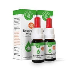 Zelená Země CBD olej 5%, 20 ml (2 x 10 ml)