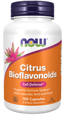 NOW Foods Citrus Bioflavonoids (citrusové bioflavonoidy) 700 mg, 100 kapslí