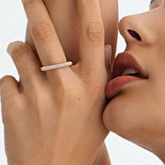 Rosato Stylový bronzový prsten se zirkony Bianca RZBI32 (Obvod 52 mm)