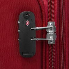 AVANCEA® Cestovní kufr GP9196 Red 2W červený L 75x48x32 cm