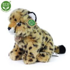 Rappa Plyšový gepard sedící 25 cm ECO-FRIENDLY