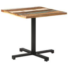 Vidaxl Bistro stůl čtvercový 80x80x75 cm masivní recyklované dřevo