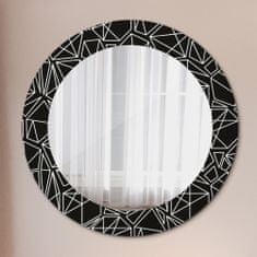 tulup.cz Kulaté dekorativní zrcadlo na zeď Geometrický vzorec fi 60 cm