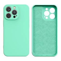 OEM Silikonové pouzdro LUX na iPhone 14 PLUS 6.7" Mint green