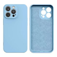 OEM Silikonové pouzdro LUX na iPhone 14 PLUS 6.7" Light blue