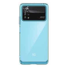 OEM Silikonové pouzdro Space s barevným rámem na Xiaomi POCO X4 PRO 5G / Note 11 Pro Blue