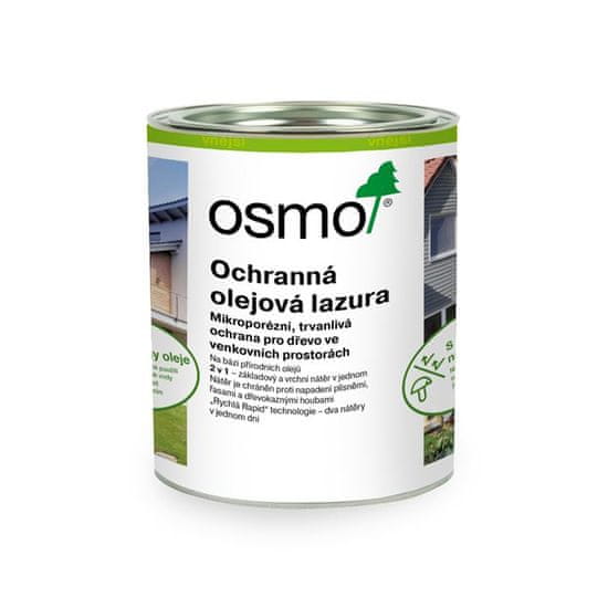 OSMO 907 Lazura, Křemenně šedá 0,75 l