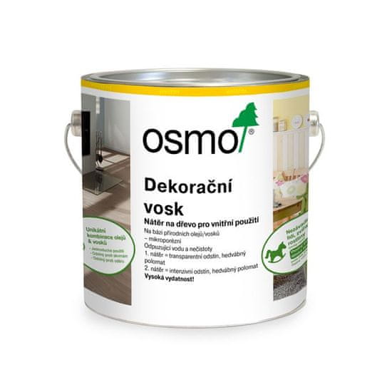 OSMO 3111 Dekorační vosk transparentní Bílý 2,5 l