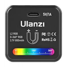 ULANZI L2 RGB LED světlo s příslušenstvím