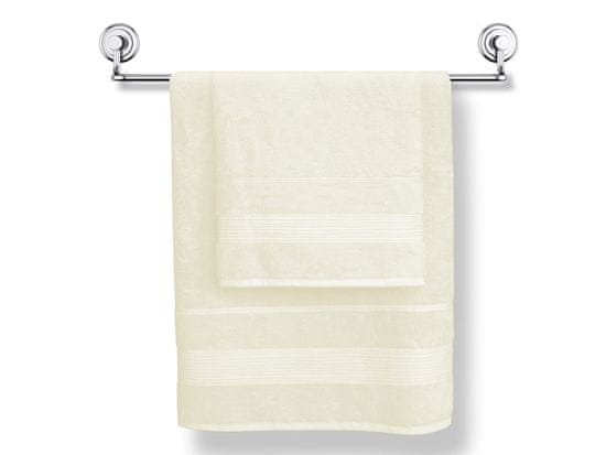 Darymex Bambusový ručník Moreno krémové barvy 50x90