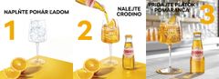 Crodino Biondo 0,10L - Nealkoholický prémiový aperitiv 0,0% alk.