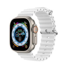 Dux Ducis Strap řemínek na Apple Watch 42/44/45mm, white